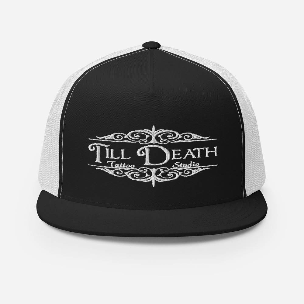 Till Death Tattoo Studio Trucker Hat - Till Death Tattoo Studio